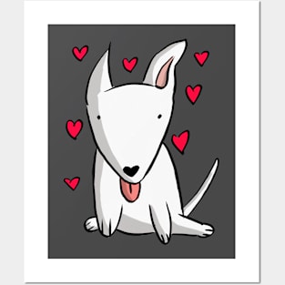 I <3 my Bull Terrier #1 Posters and Art